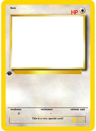 Pokémon Base Card Colorless