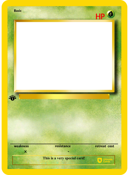 Pokémon Base Card Grass